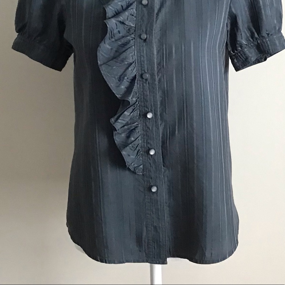 RARE Early 2000s Vintage Silk Blouse ASO Rory Gilmore and Paris in Gilmore Girls - Picture 10 of 14